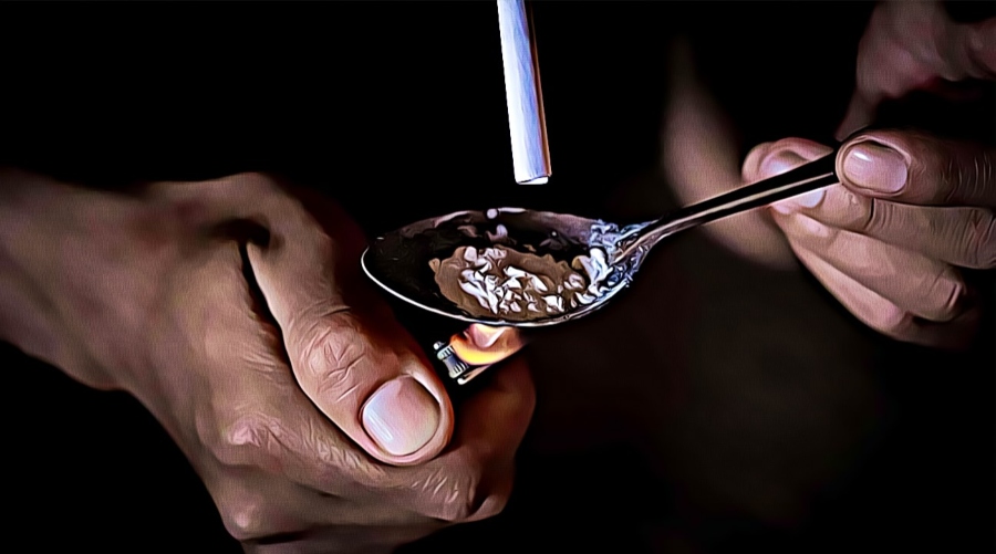 how to cook coke into crack with a spoon