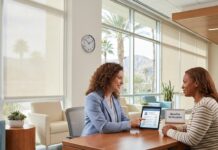 Detox Centers That Take IEHP Without Delays Detox centers that take IEHP without delays — admissions counselor verifying IEHP detox coverage and in-network withdrawal management benefits in a clean clinic setting