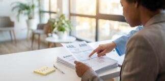 COD Medical Abbreviation Meaning in Healthcare COD medical abbreviation meaning in healthcare paperwork—patient reviewing forms with clinician support, conveying clarity and hope