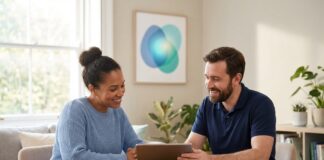 Co-Occuring Disorders and Why Integrated Care Helps Integrated care for co-occurring disorders (dual diagnosis) with therapist and patient in a calm counseling office, symbolizing mental health and addiction recovery support