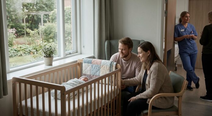 newborn hospital crib