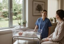 Do They Drug Test Baby After Delivery in California? newborn hospital bassinet