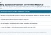 Detox Centers That Take Medi-Cal and What to Ask First Five step graphic explaining how to access addiction treatment covered by Medi-Cal, starting with calling the county access line and asking for an assessment rather than a bed